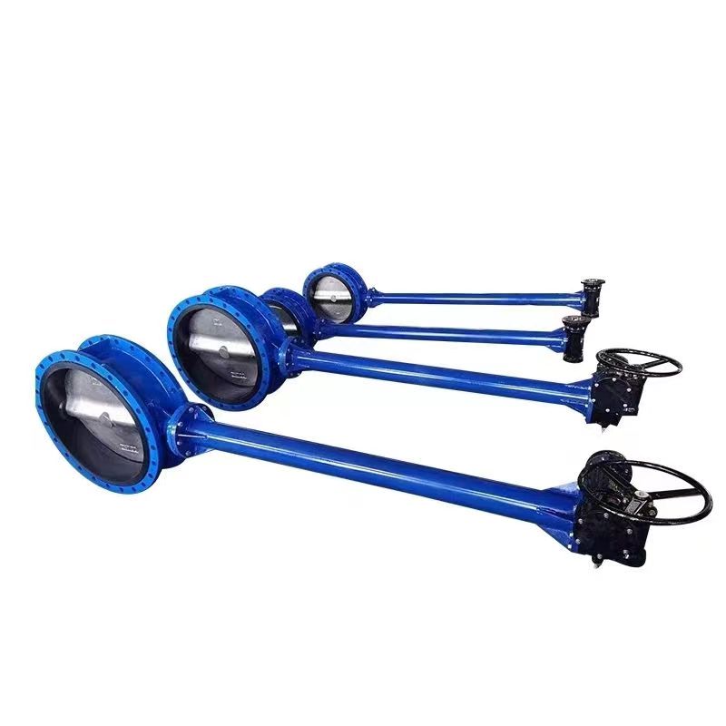 閥門加長(zhǎng)桿如何做連接，如何做防水處理