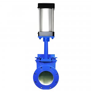 氣動(dòng)刀閘閥PZ673Y-16C，DN250（介質(zhì)灰渣混合