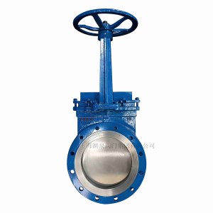 手動刀閘閥DN65，DN80，DN150鑄鋼10公斤