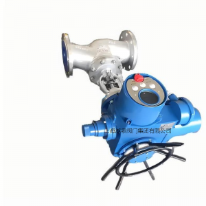 電動(dòng)截止閥J941H-64  DN150（耐磨、耐高溫、